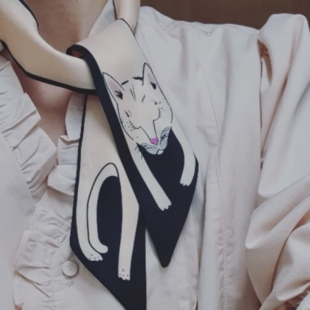 Cat twilly bandana-  NEW inside of package